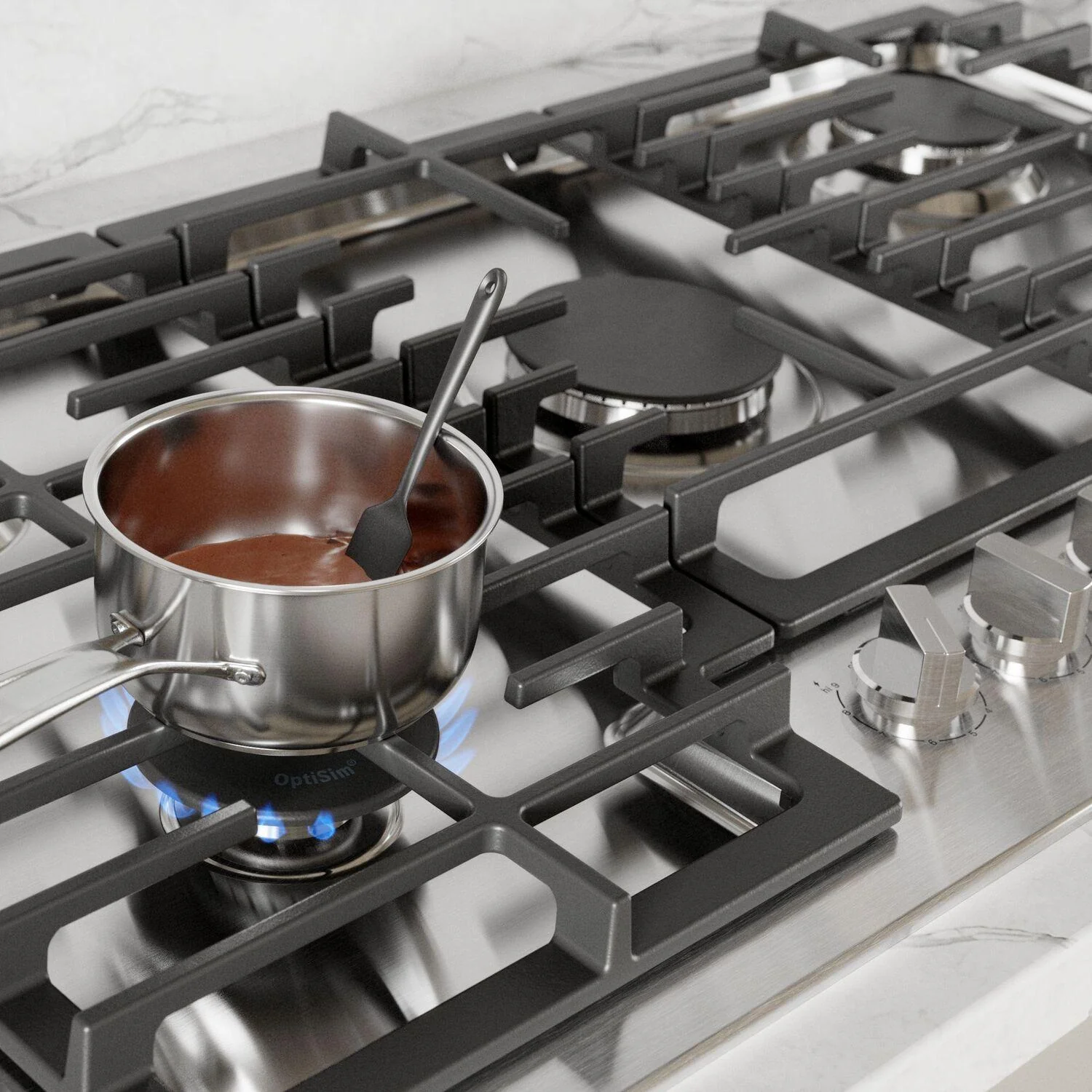 Bosch NGM5059UC 500 Series, Gas hob, 30'', Stainless steel - Image 5