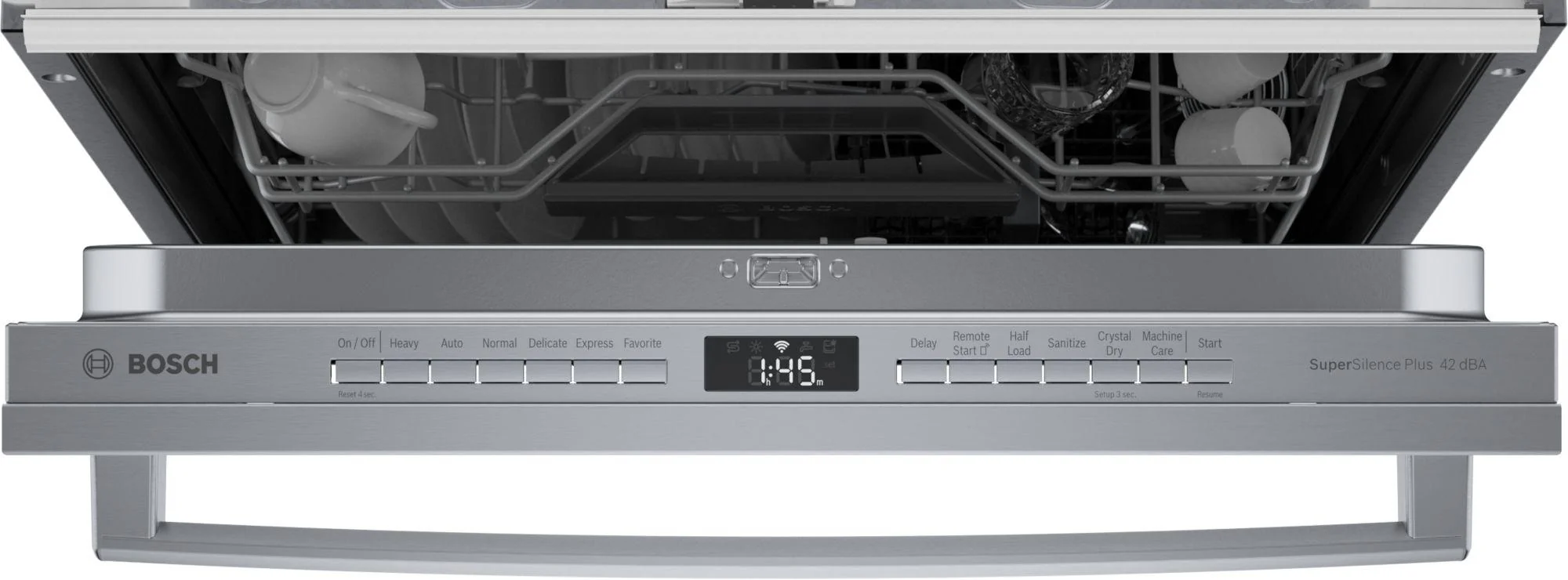 Bosch SGX78C55UC 800 Series, built-under dishwasher, 24'', Brushed steel - Image 9
