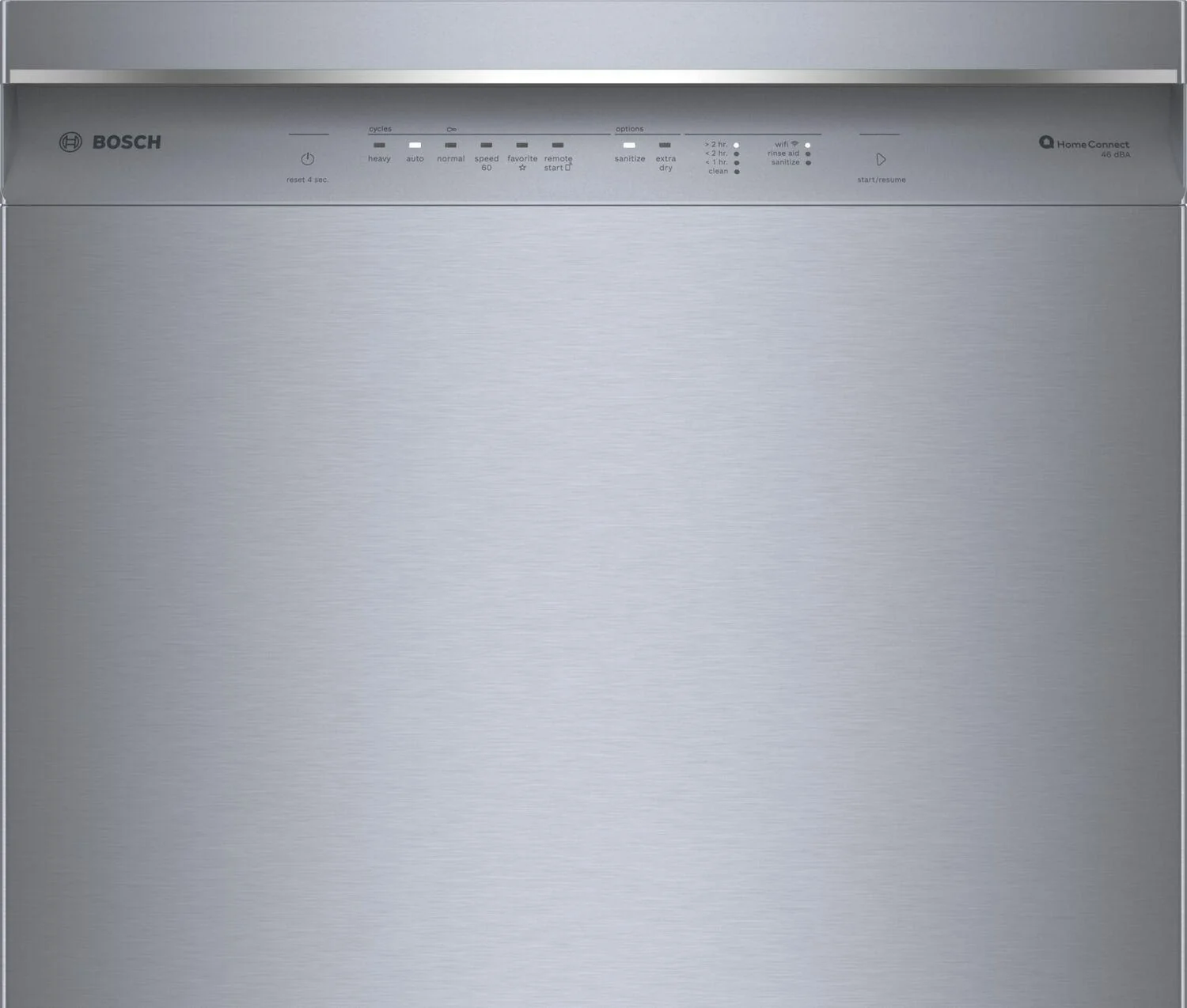 Bosch SHE53C85N 300 Series, built-under dishwasher, 24'', Brushed steel anti-fingerprint - Image 3