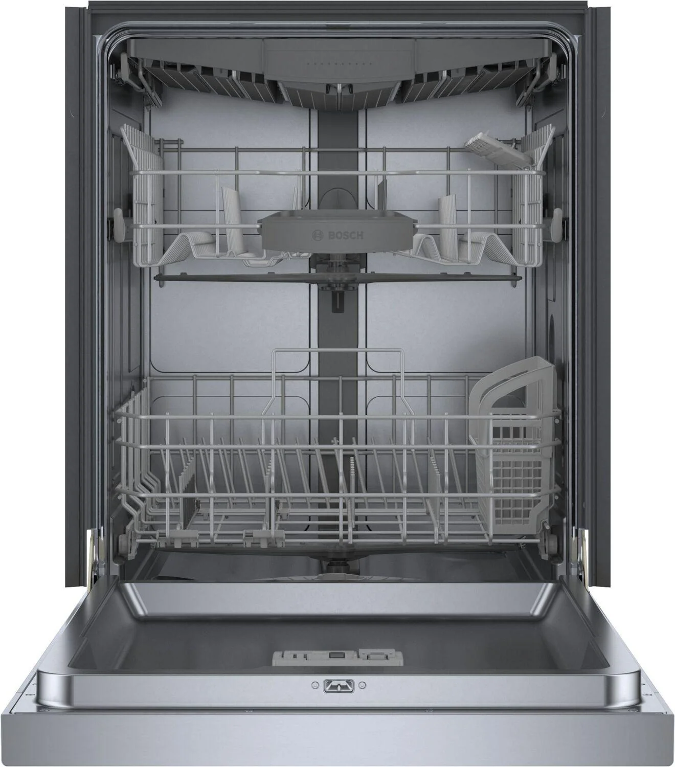 Bosch SHE53C85N 300 Series, built-under dishwasher, 24'', Brushed steel anti-fingerprint - Image 6