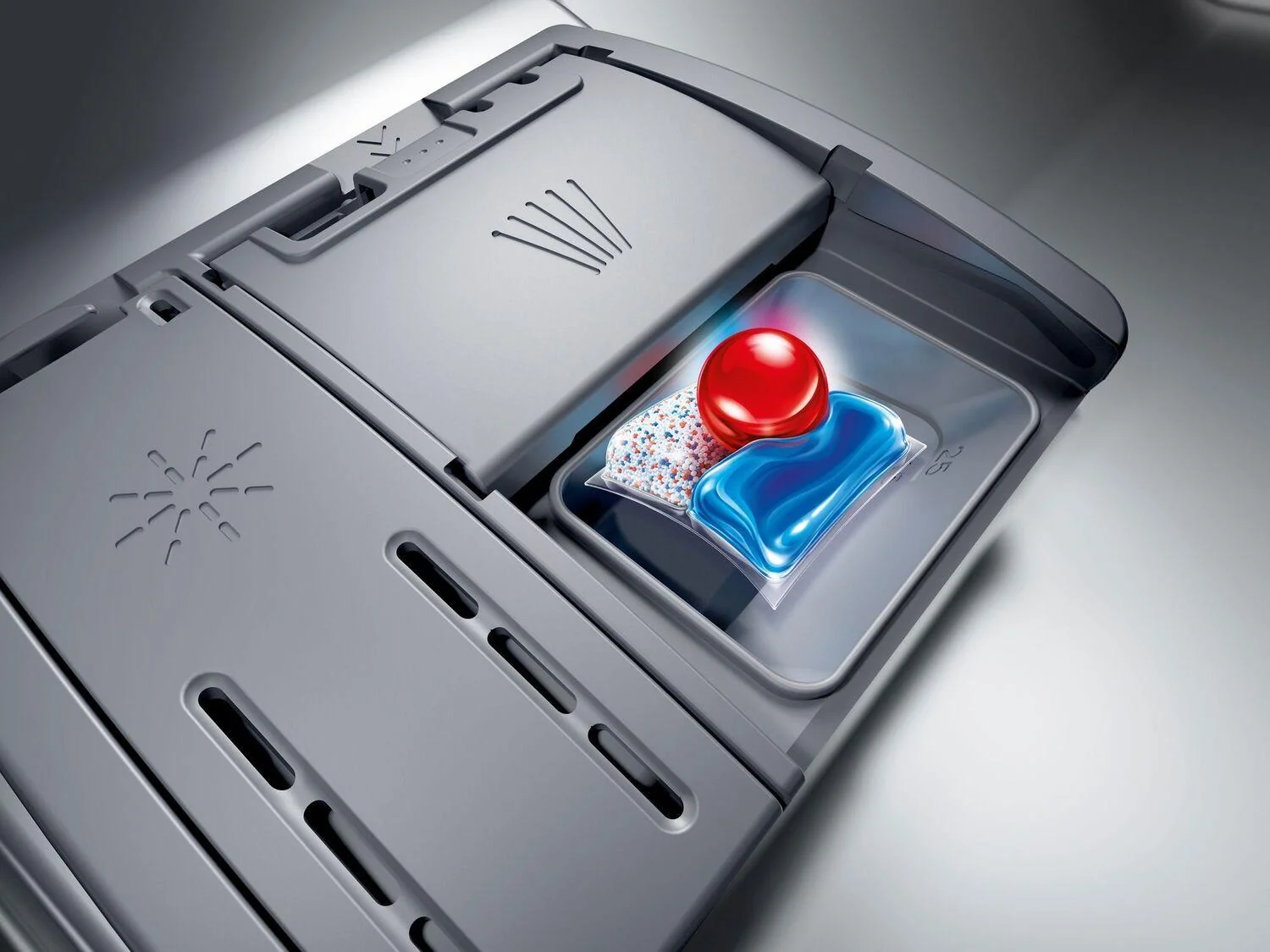 Bosch SHP95CM5N 500 Series, built-under dishwasher, 24'', Brushed steel anti-fingerprint - Image 2