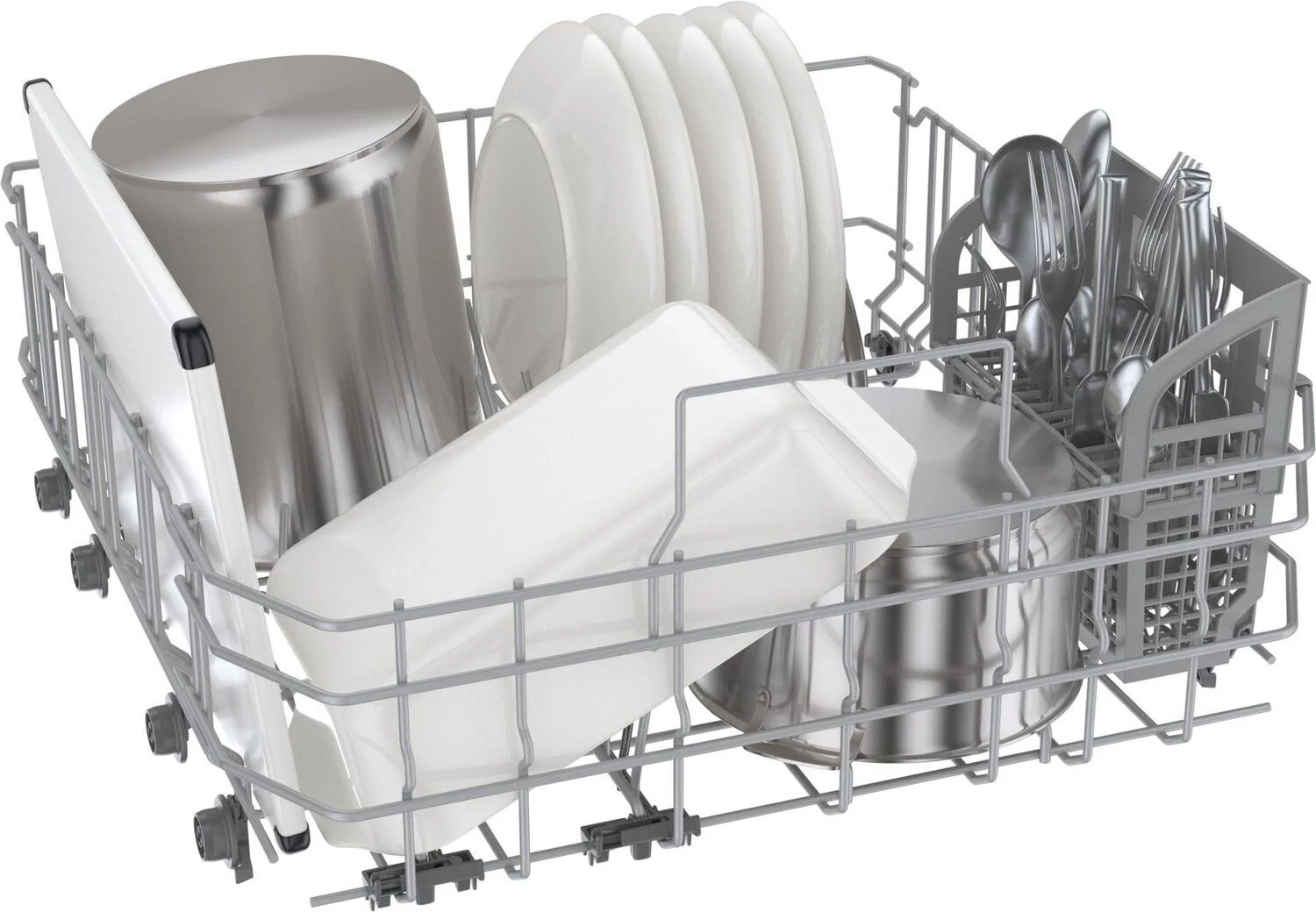 Bosch SHS53CD2N 300 Series, built-under dishwasher, 24'', White - Image 11