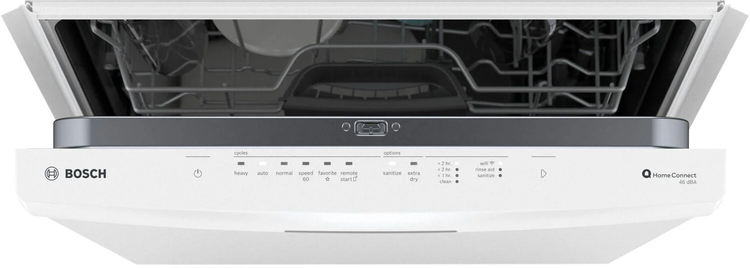 Bosch SHS53CD2N 300 Series, built-under dishwasher, 24'', White - Image 2