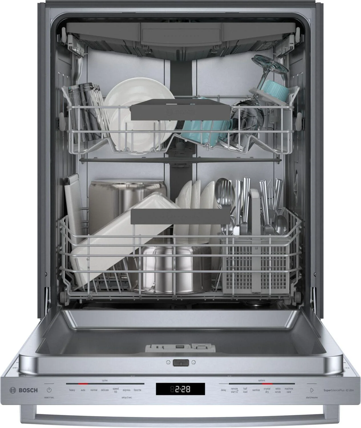 Bosch 800 Series Dishwasher 24" Stainless steel - Image 3
