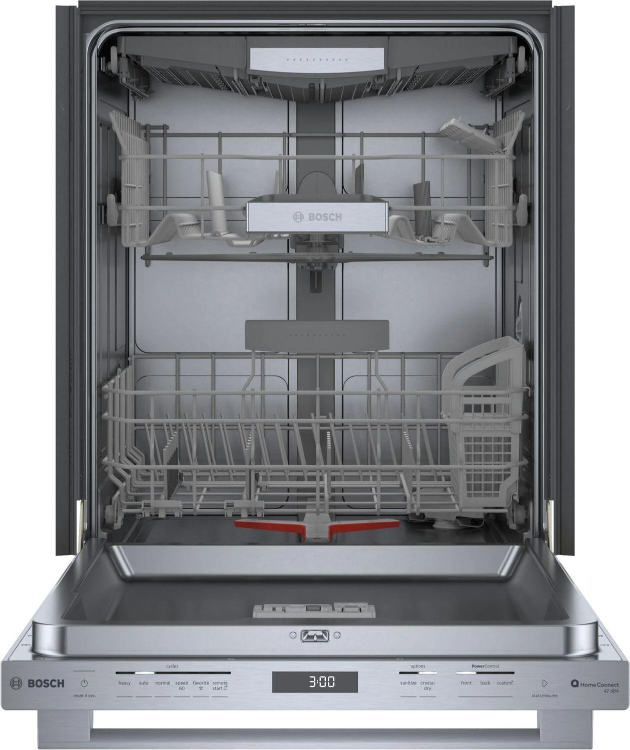Bosch SHX78CM5N 800 Series, built-under dishwasher, 24'', Brushed steel anti-fingerprint - Image 5