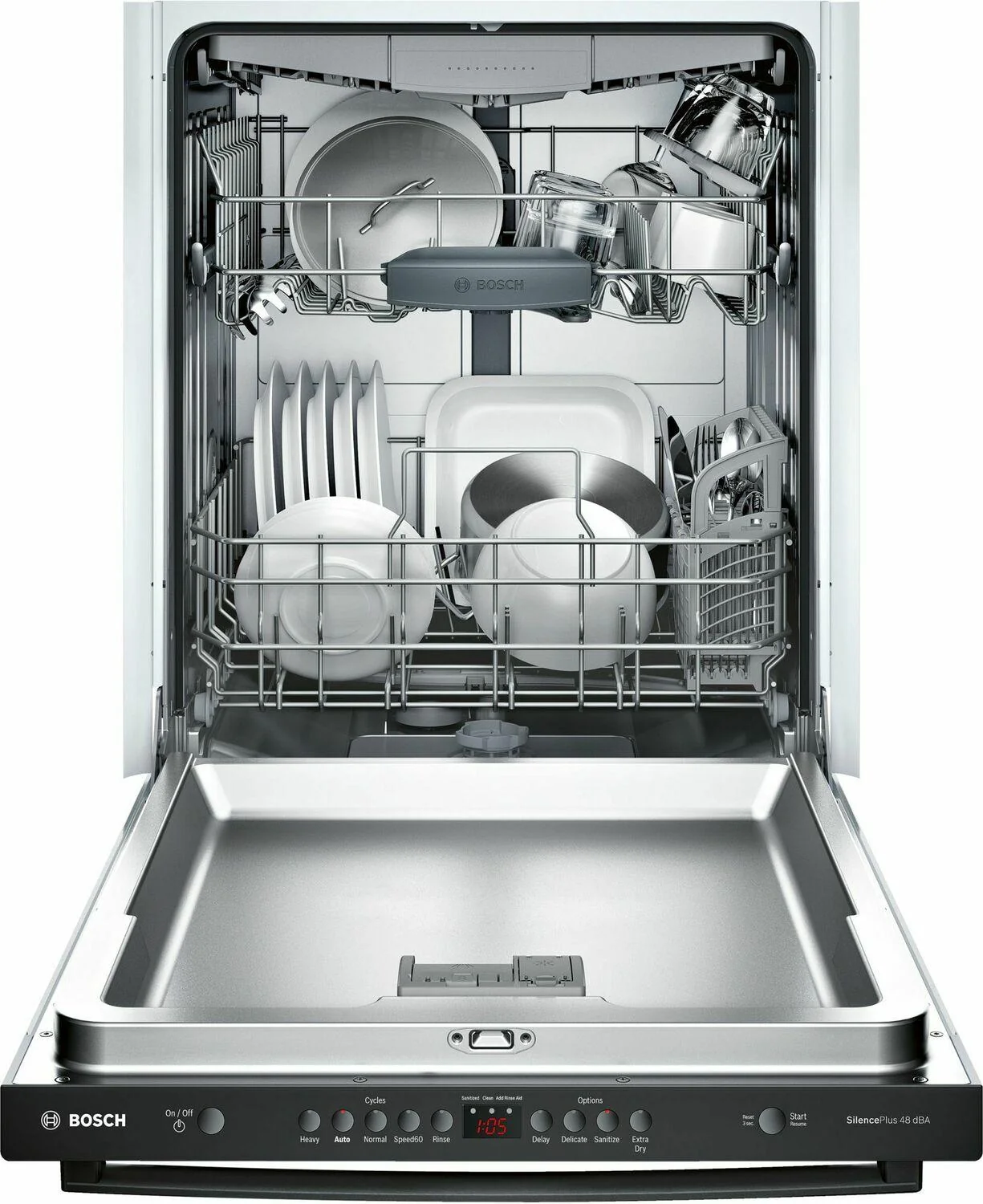 100 Series Dishwasher 24'' Black SHXM4AY56N - Image 2