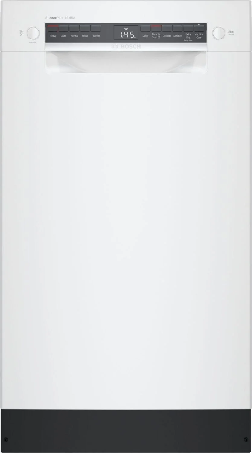 Bosch 300 Series Dishwasher 17 3/4" White SPE53B52UC
