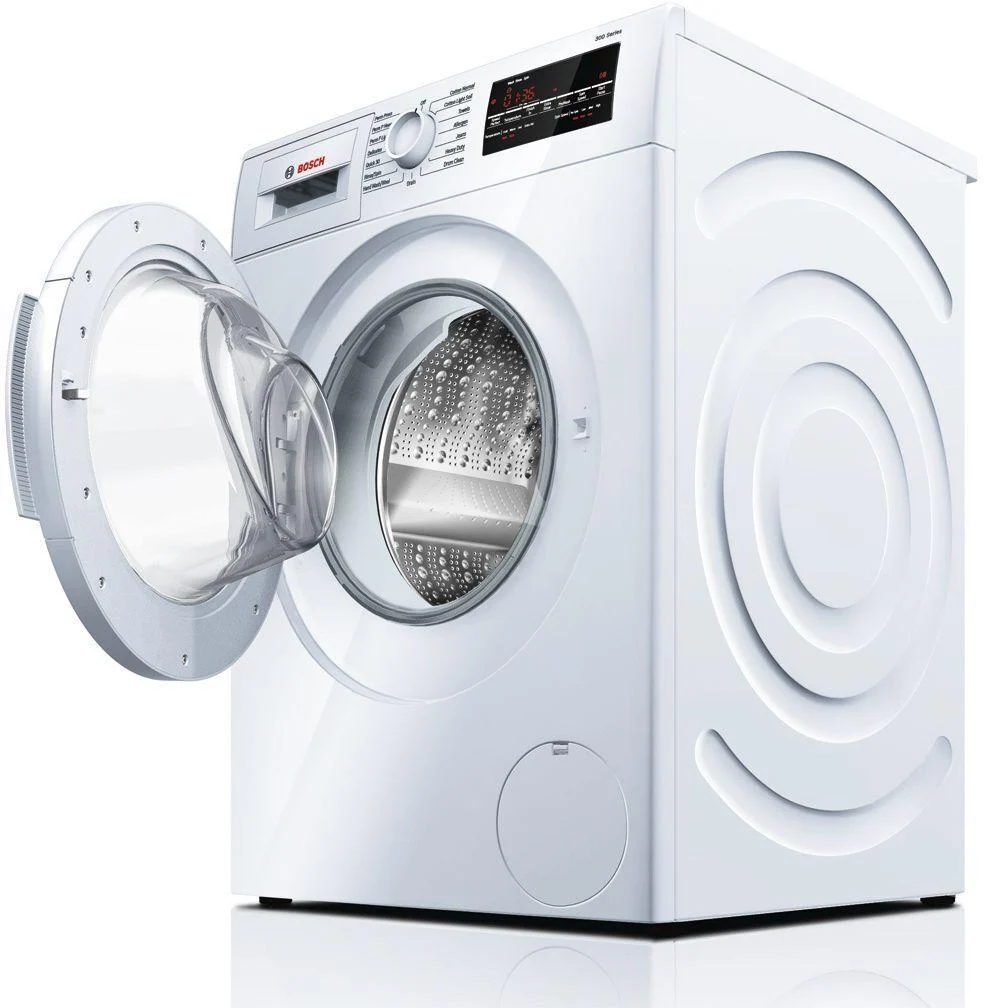 300 Series Washer - 208/240V, Cap. 2.2 cu.ft., 15 Cyc.,1,400 RPM, 54 dBA White/Door, ENERGY STAR - Image 2