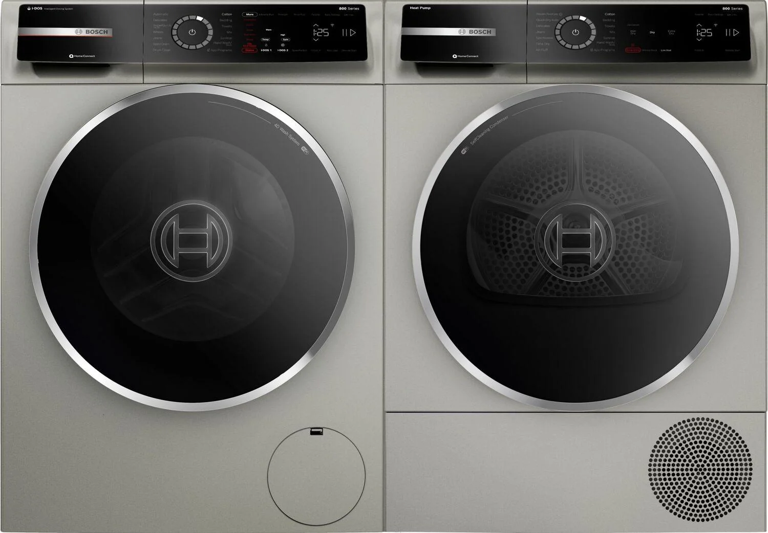 Bosch WGB246AXUC 800 Series Compact Washer max. 1600 rpm, Pearl Steel - Image 10