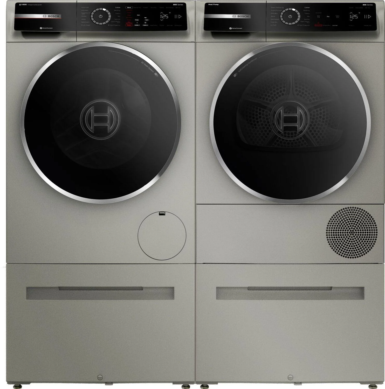 Bosch WGB246AXUC 800 Series Compact Washer max. 1600 rpm, Pearl Steel - Image 11