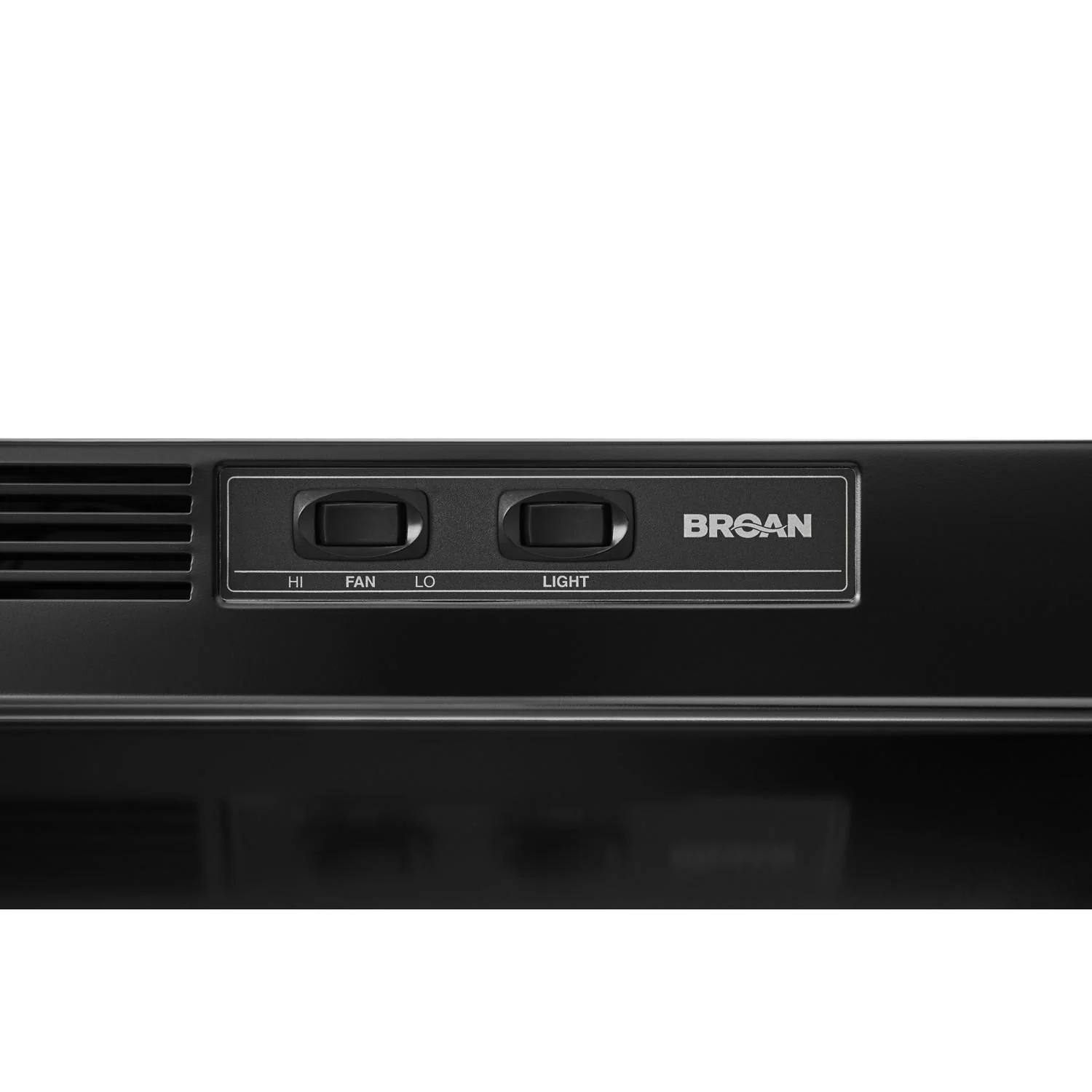 Broan® 21-Inch Ductless Under-Cabinet Range Hood, Black - Image 3