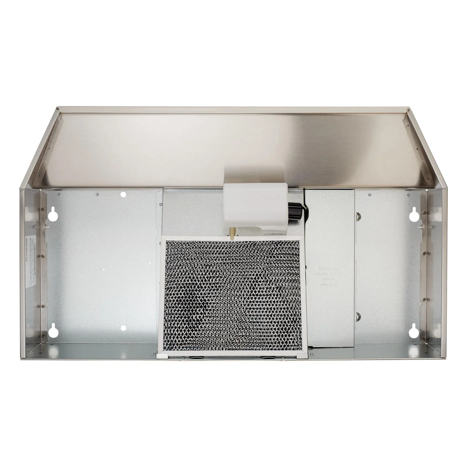 413004 Broan® 30-Inch Ductless Under-Cabinet Range Hood, Stainless Steel - Image 4