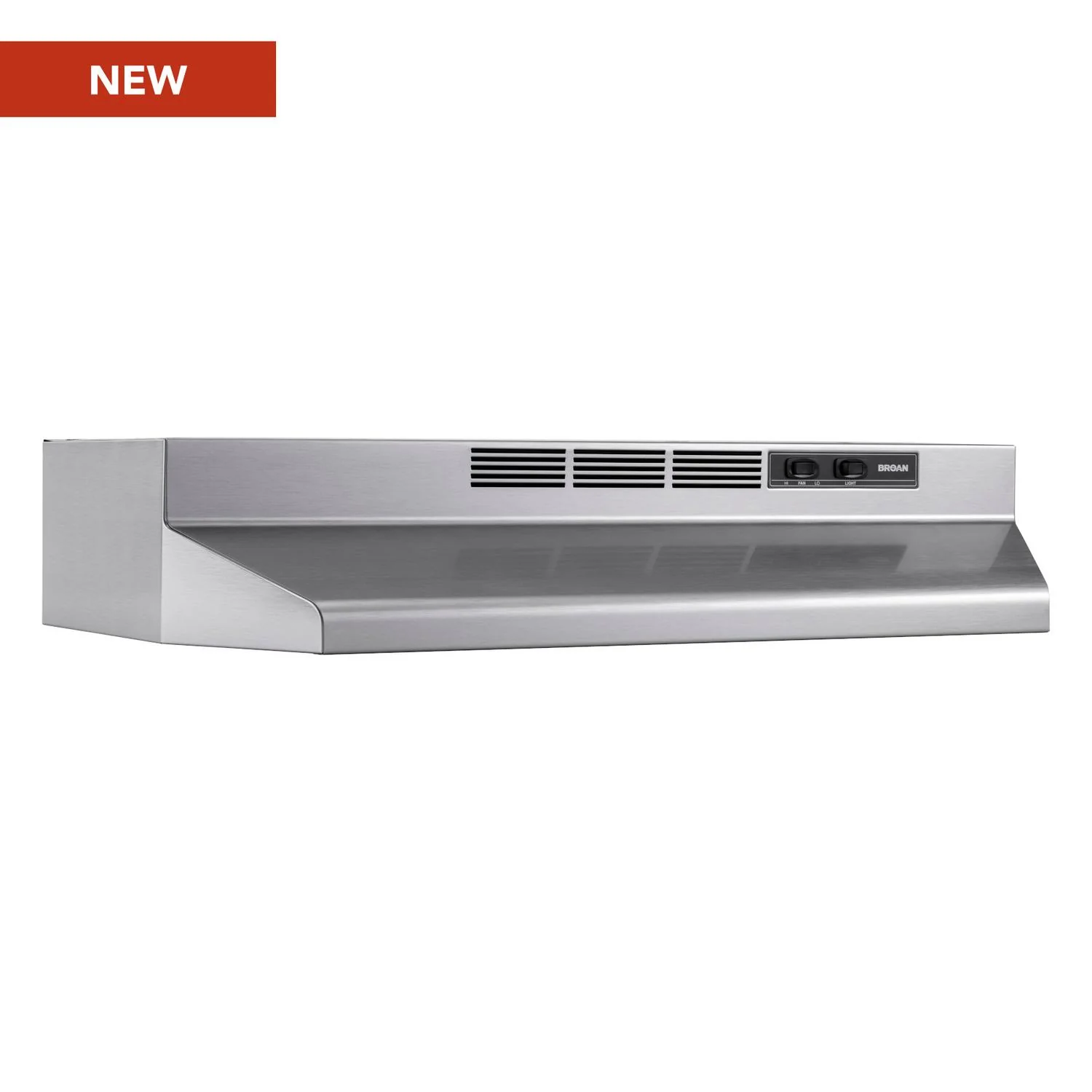 4136SF Broan® 36-Inch Ductless Under-Cabinet Range Hood, Stainless Finish