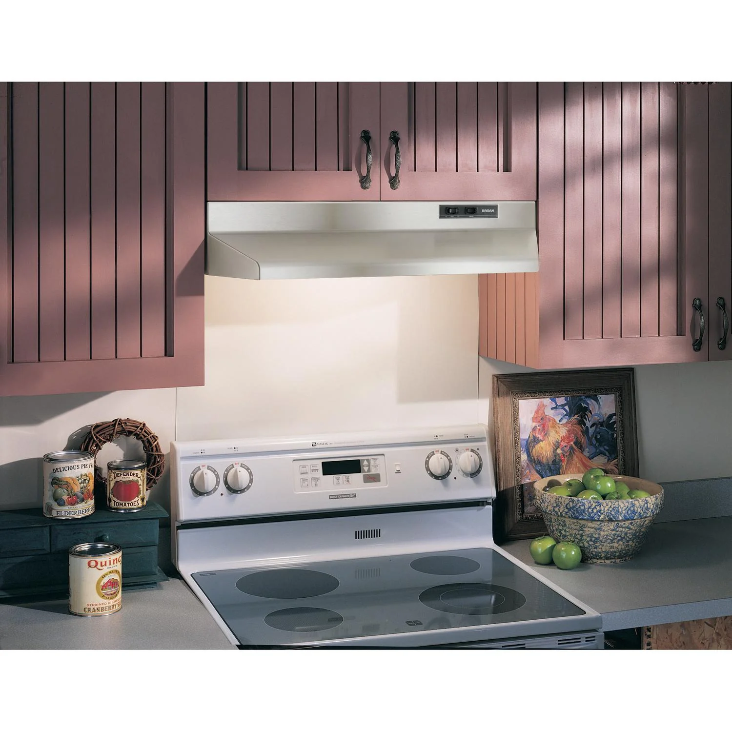 424204 Broan® 42-Inch Under-Cabinet Range Hood, Stainless Steel - Image 2