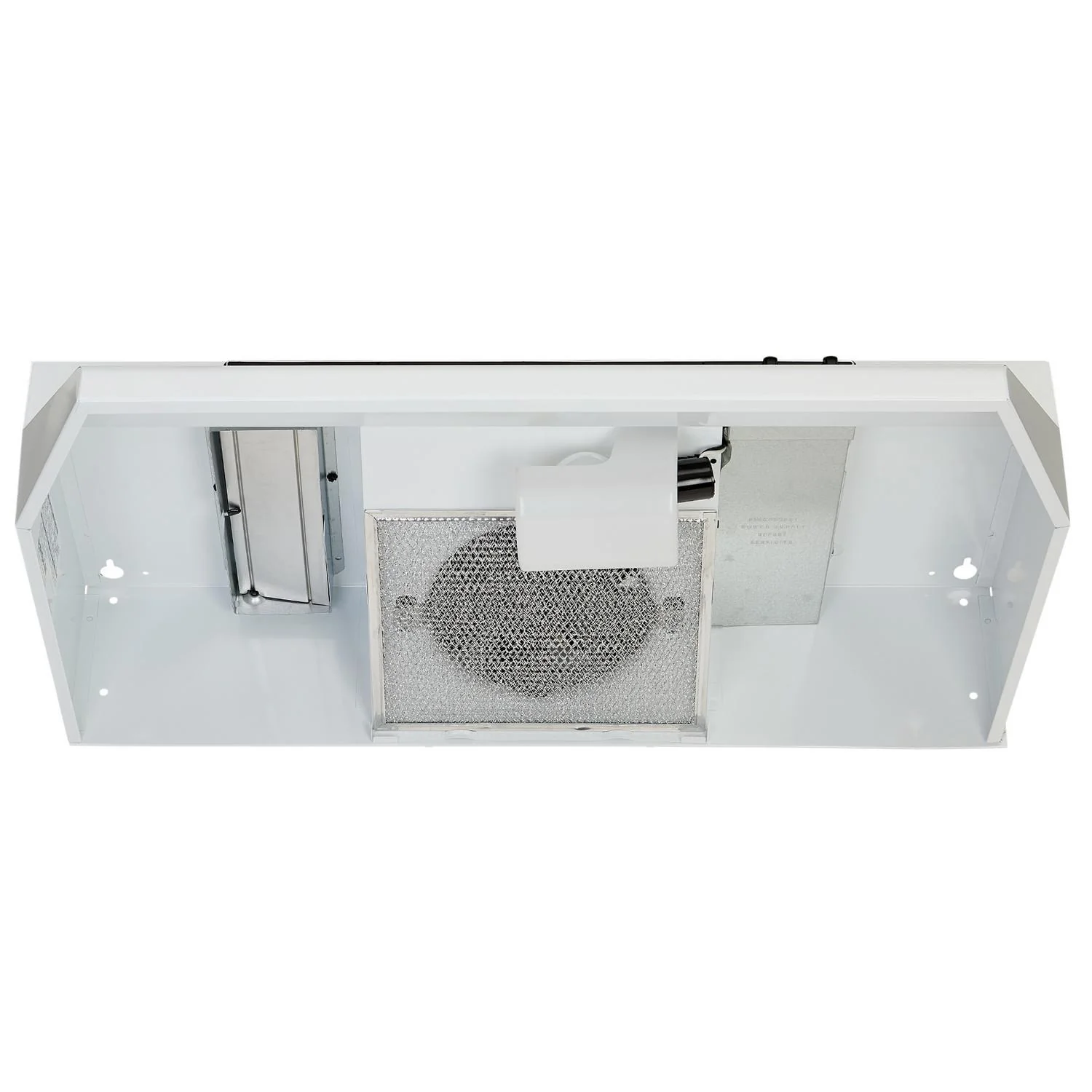 Broan® 24-Inch Convertible Under-Cabinet Range Hood, 220 CFM, White - Image 3