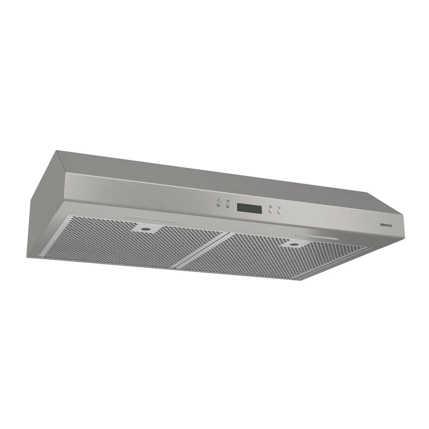 BCDJ136SS Broan® Glacier 36-Inch Convertible Under-Cabinet Range Hood, 450 Max Blower CFM, Stainless Steel