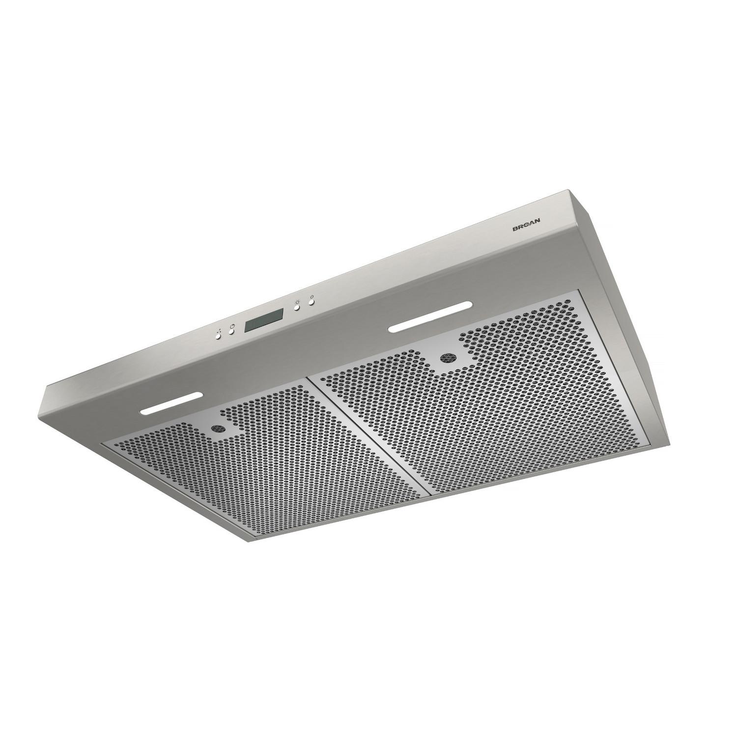 BCDJ136SS Broan® Glacier 36-Inch Convertible Under-Cabinet Range Hood, 450 Max Blower CFM, Stainless Steel - Image 5
