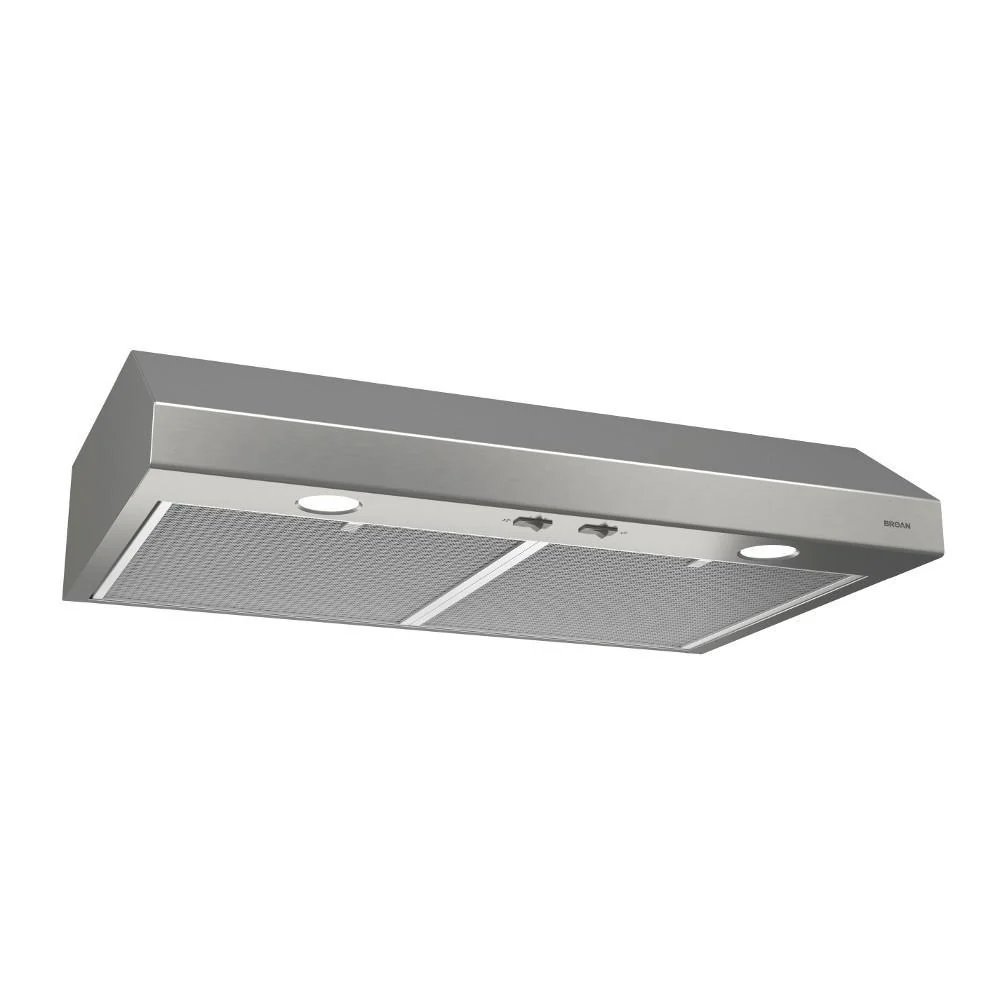 Broan BCSD142SS Glacier 42-Inch 300 Max Blower CFM 5 Sones Stainless Steel Range Hood