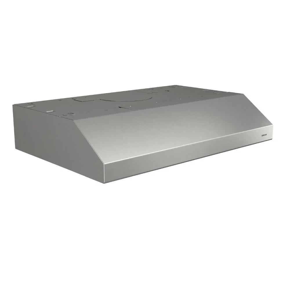 Broan BCSD142SS Glacier 42-Inch 300 Max Blower CFM 5 Sones Stainless Steel Range Hood - Image 3