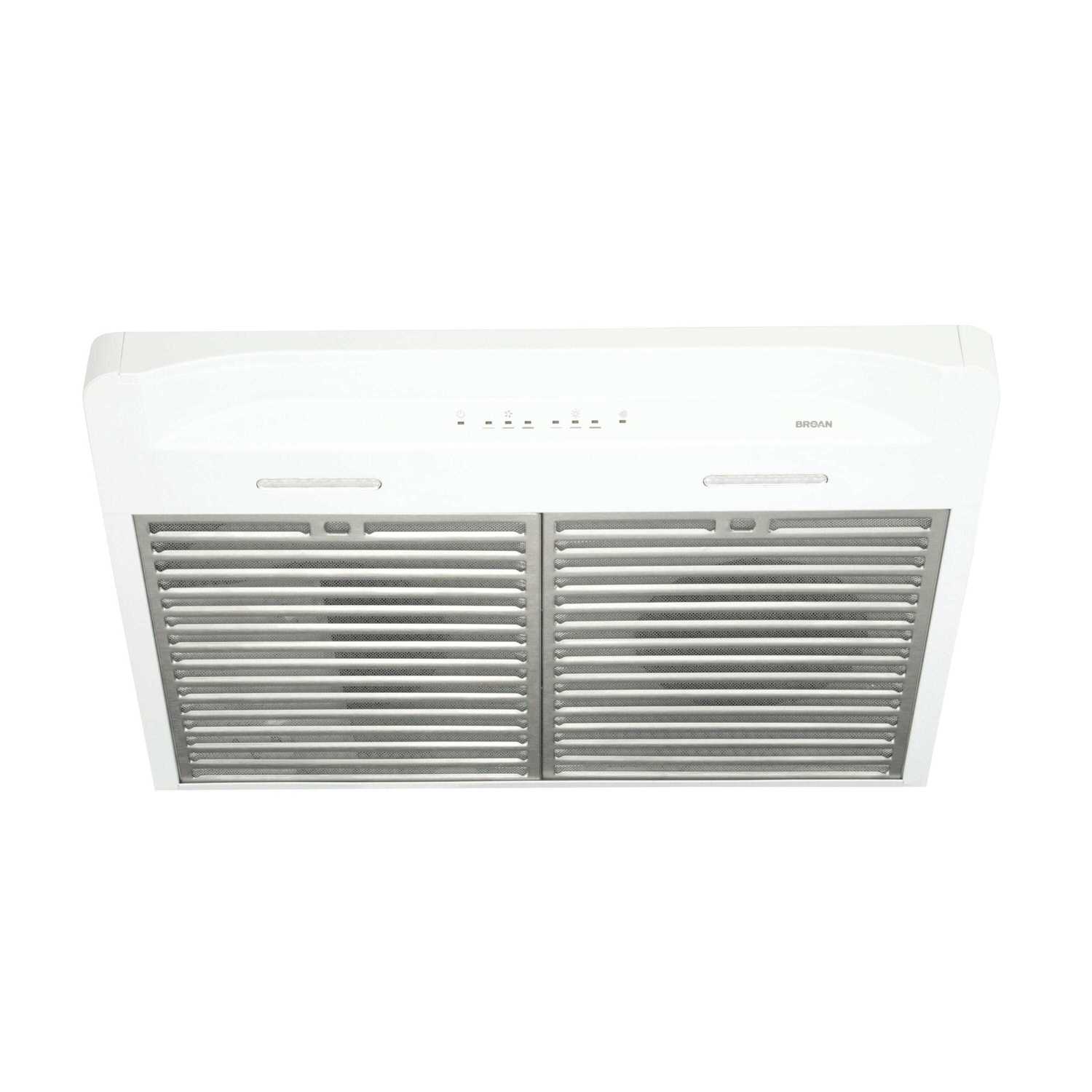 BQLA130WH Broan® Alta 30-Inch 400 CFM <0.5 Sones White Range Hood