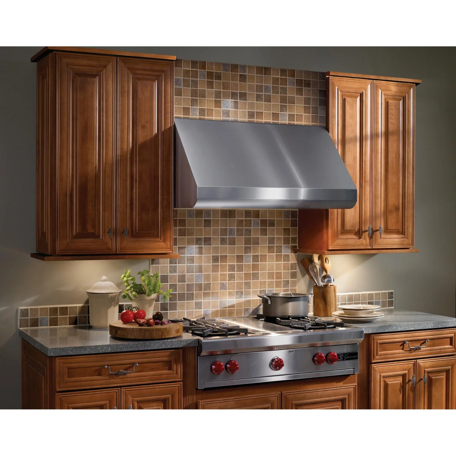 E6030SS Broan® Elite E60000 30-inch Convertible Canopy Wall-Mount Range Hood w/Heat Sentry™ 650 Max Blower CFM, Stainless Steel - Image 2