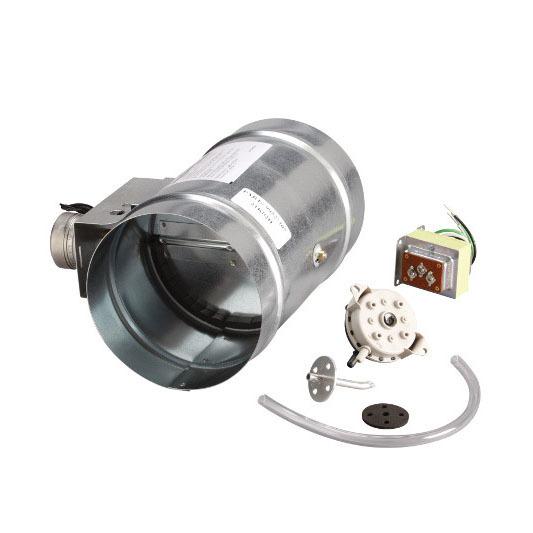 Broan MD6TU 6" Universal Automatic Make-Up Air Damper with Pressure Sensor Kit
