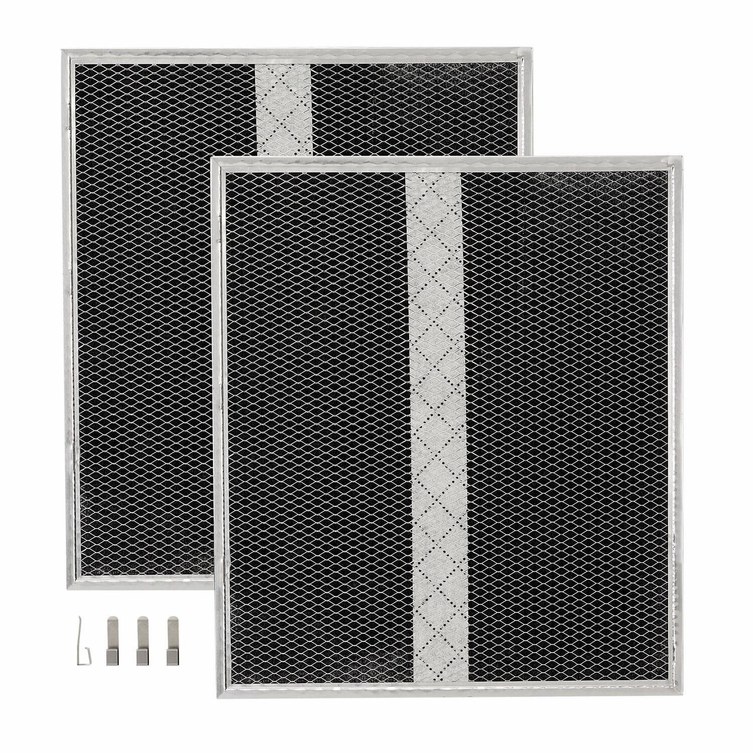 S97020467 Broan-NuToneĀ® Genuine Replacement Charcoal Filter for Range Hoods, 14-5/8" x 15-7/8", Fits Select Models, (2-Pack)