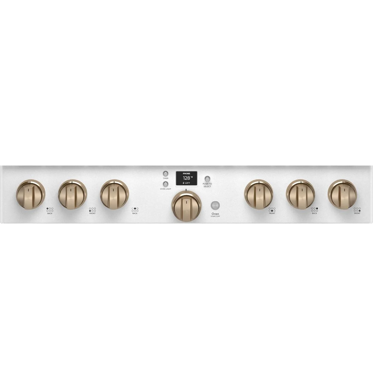 Cafe C2Y366P4TW2 CAF(EBACK)™ 36" Smart Dual-Fuel Commercial-Style Range with 6 Burners (Natural Gas) - Image 5