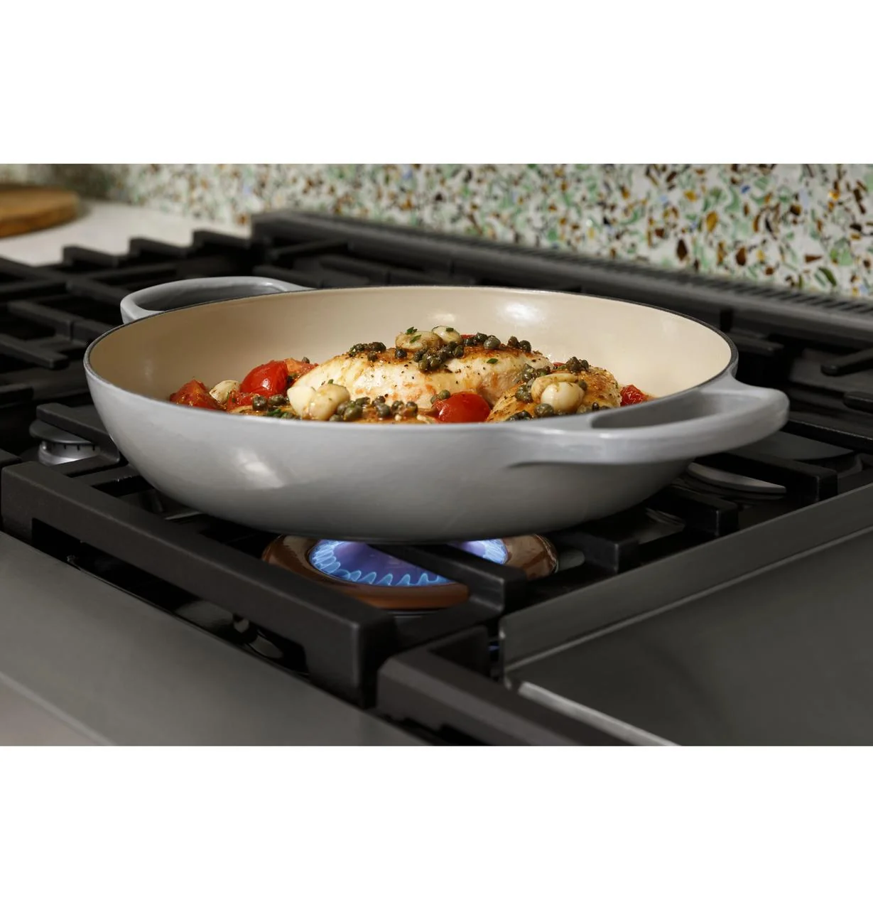 Cafe C2Y486P2TS1 CAF(EBACK)™ 48" Smart Dual-Fuel Commercial-Style Range with 6 Burners and Griddle (Natural Gas) - Image 19