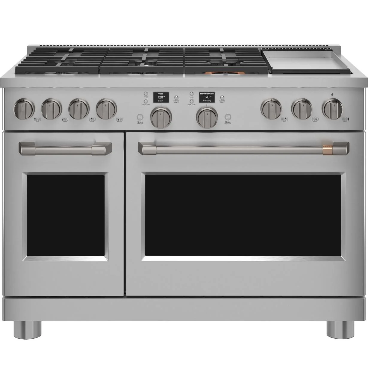 Cafe C2Y486P2TS1 CAF(EBACK)™ 48" Smart Dual-Fuel Commercial-Style Range with 6 Burners and Griddle (Natural Gas) - Image 49