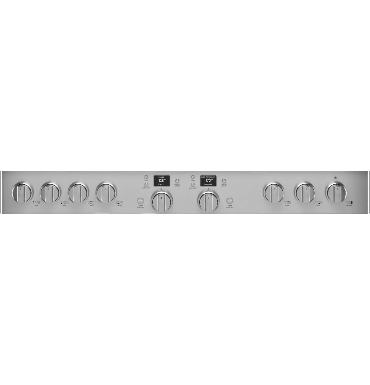 Cafe C2Y486P2TS1 CAF(EBACK)™ 48" Smart Dual-Fuel Commercial-Style Range with 6 Burners and Griddle (Natural Gas) - Image 9