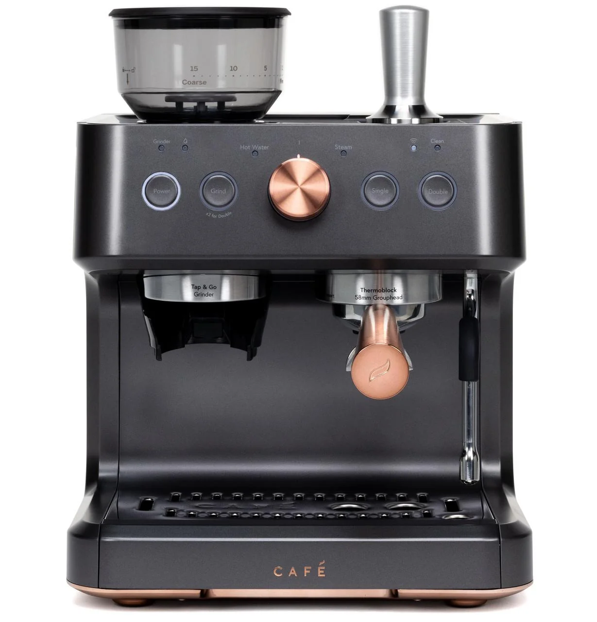Cafe C7CESAS3RD3 CAF(EBACK)™ BELLISSIMO Semi Automatic Espresso Machine + Frother - Image 2