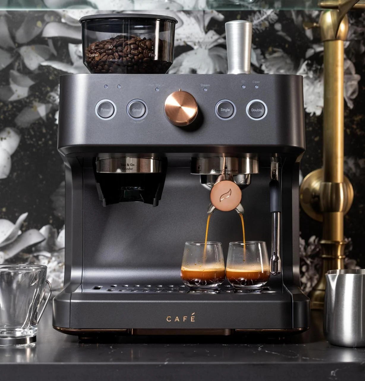 Cafe C7CESAS4RW3 CAF(EBACK)™ BELLISSIMO Semi Automatic Espresso Machine + Frother - Image 12