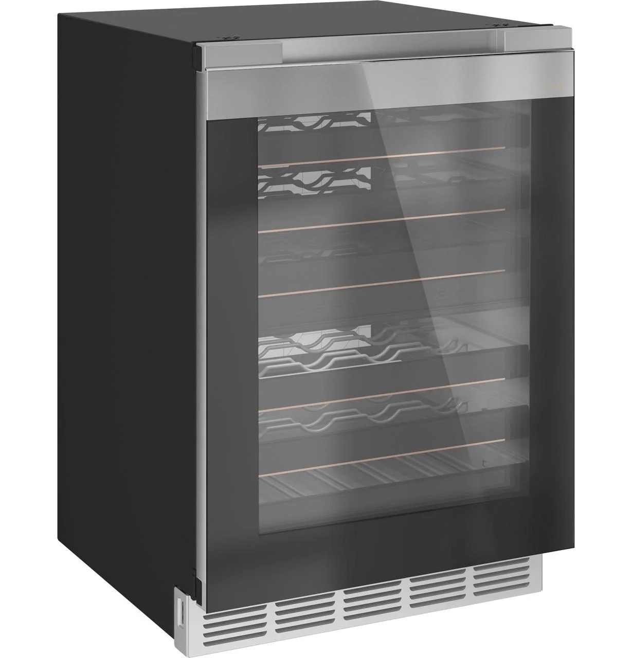 Cafe CCR06DM2PS5 Caf(eback)™ Wine Center in Platinum Glass - Image 5