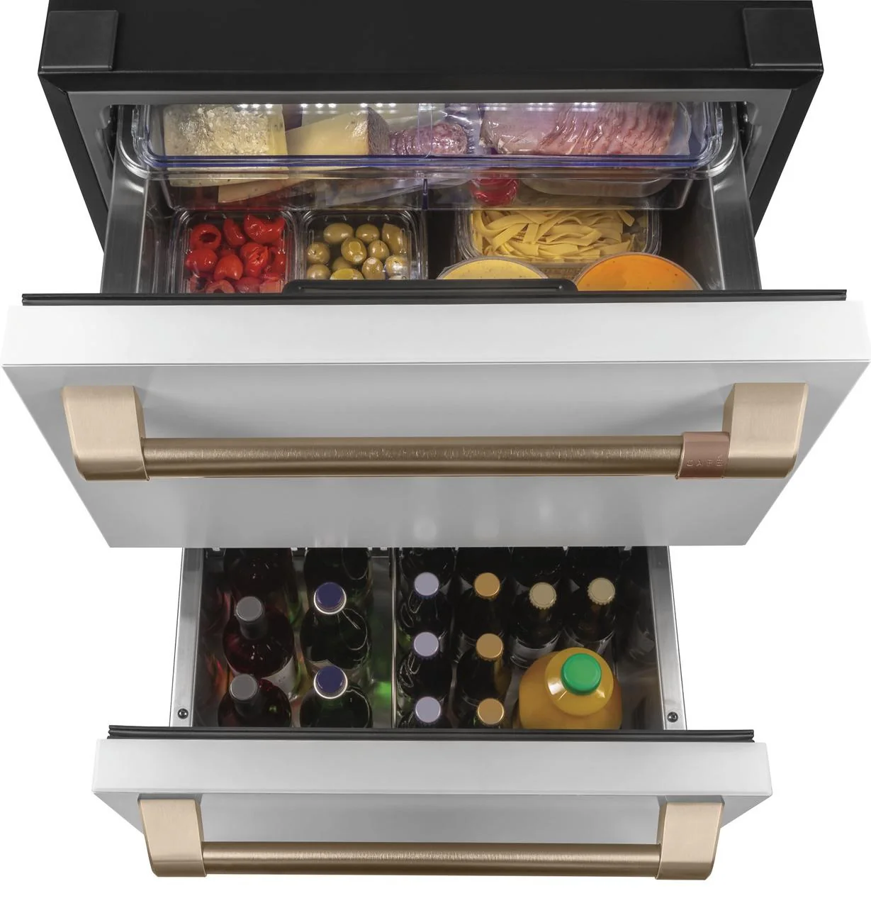Cafe CDE06RP4NW2 CAF(EBACK)™ 5.7 Cu. Ft. Built-In Dual-Drawer Refrigerator - Image 2
