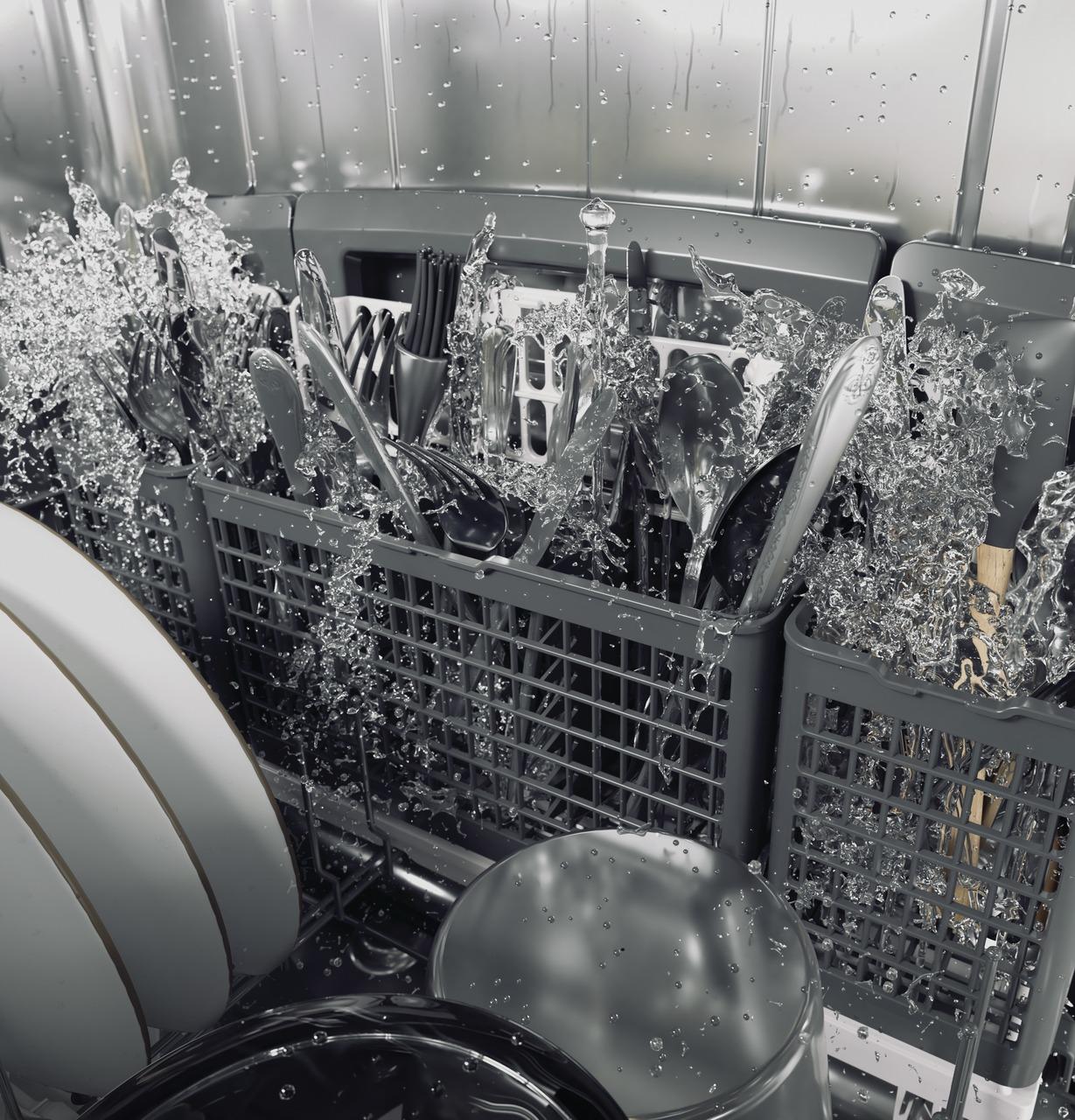 Cafe Caf(eback)™ ENERGY STAR® Smart Stainless Steel Interior Dishwasher with Sanitize and Ultra Wash - Image 7