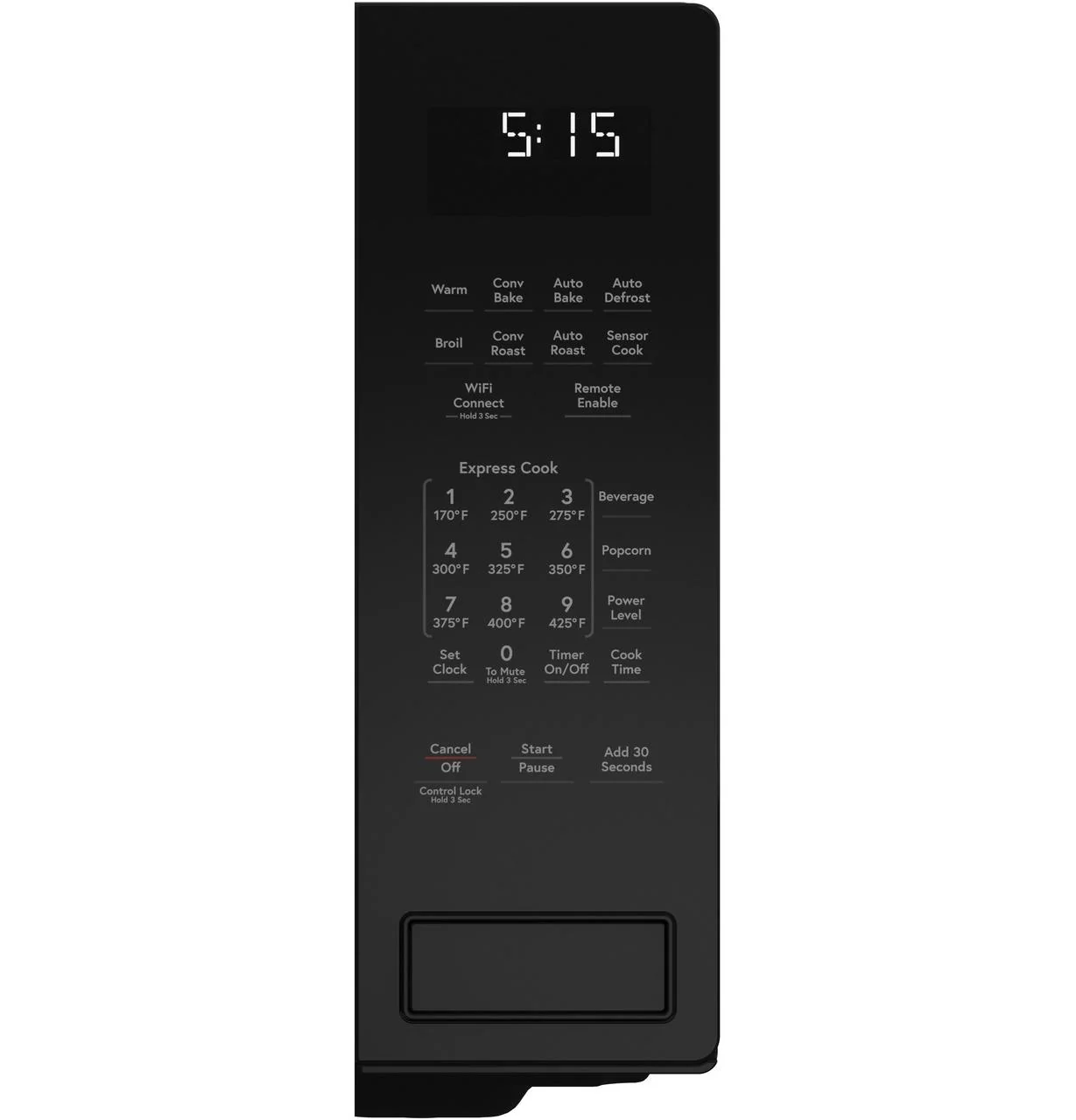 Caf(eback)™ 1.5 Cu. Ft. Smart Countertop Convection/Microwave Oven in Platinum Glass - Image 2