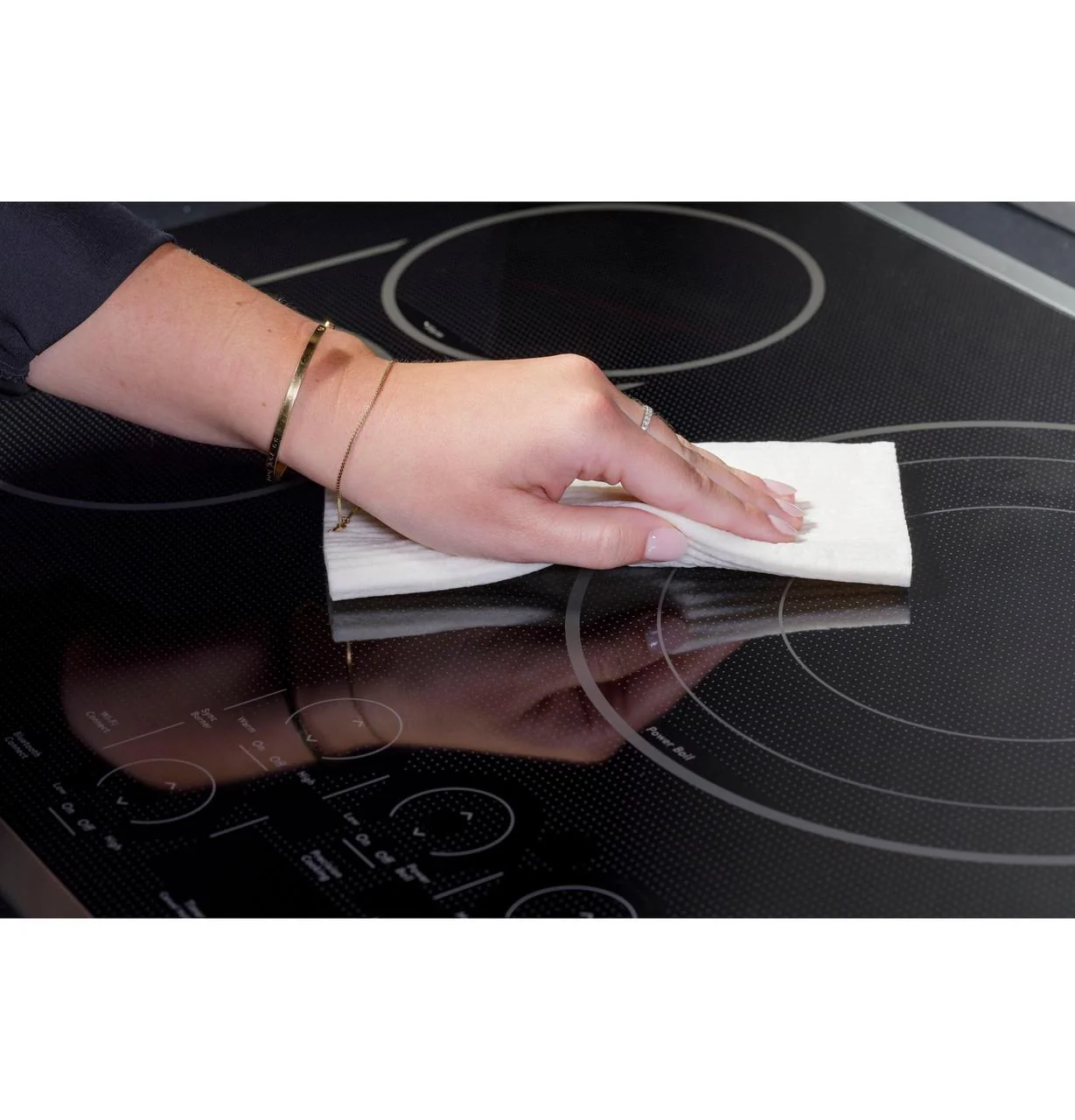 Cafe CEP90302TSS CAF(EBACK)™ 30" Touch-Control Electric Cooktop - Image 7