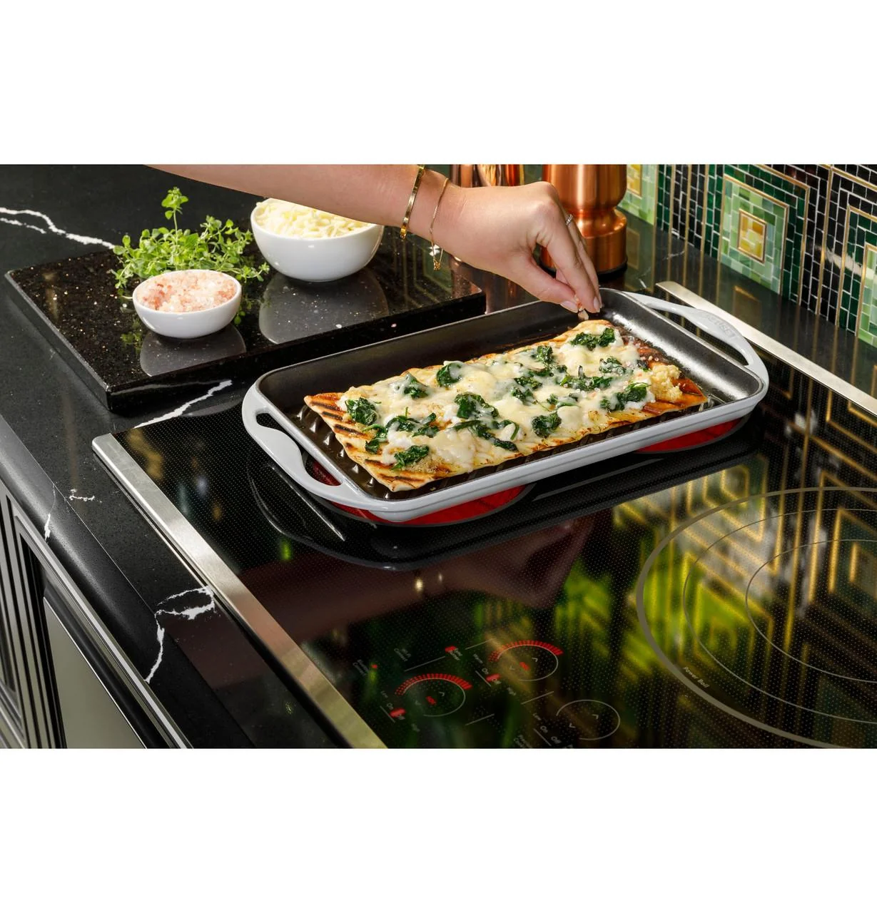 Cafe CEP90362TSS CAF(EBACK)™ 36" Touch-Control Electric Cooktop - Image 11