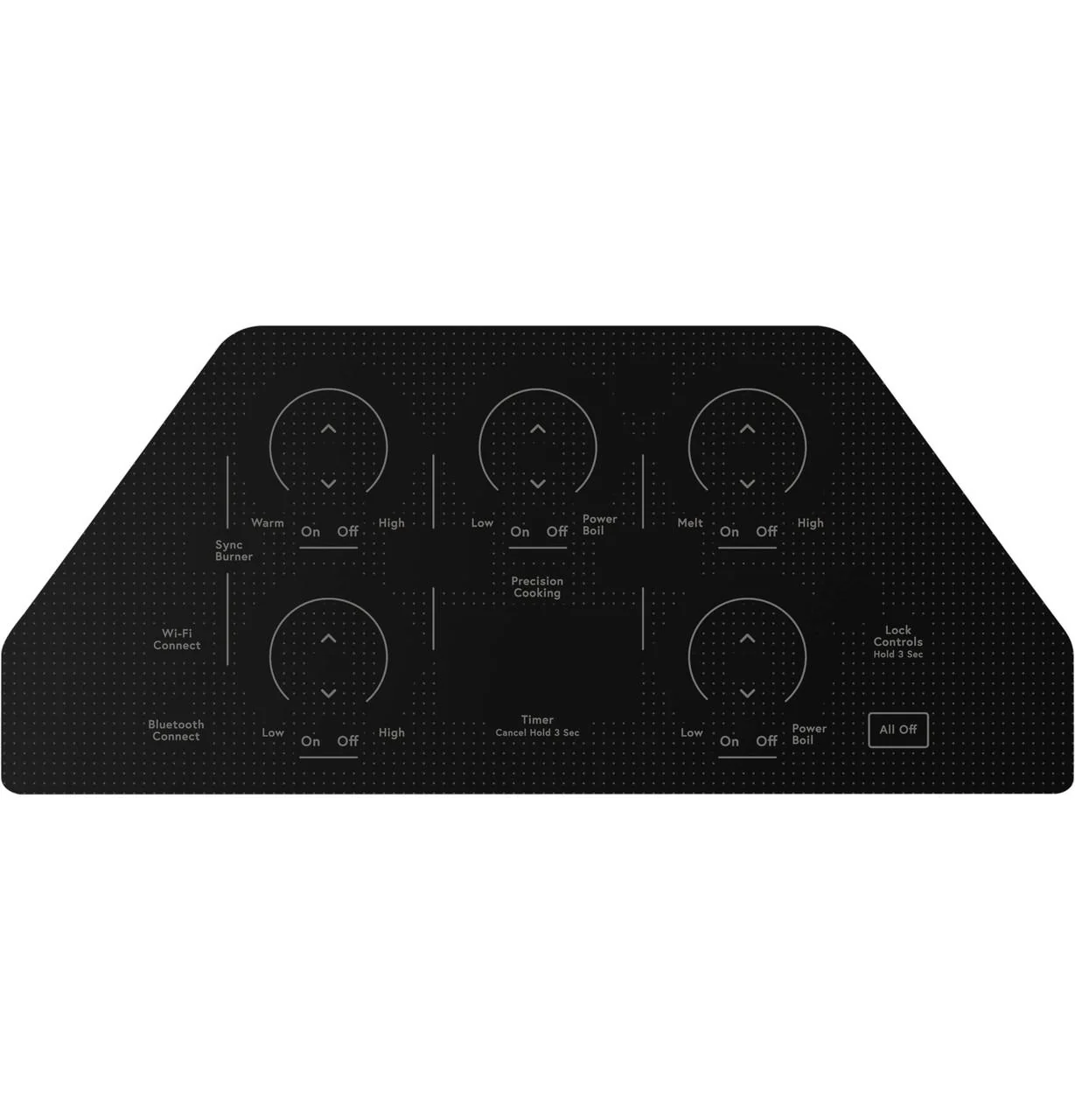 Cafe CEP90362TSS CAF(EBACK)™ 36" Touch-Control Electric Cooktop - Image 3