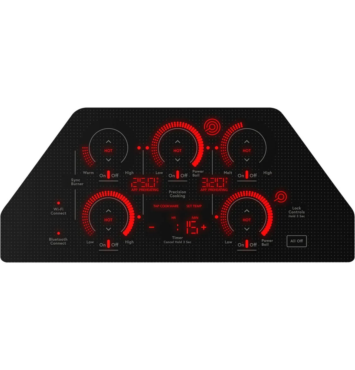 Cafe CEP90362TSS CAF(EBACK)™ 36" Touch-Control Electric Cooktop - Image 4