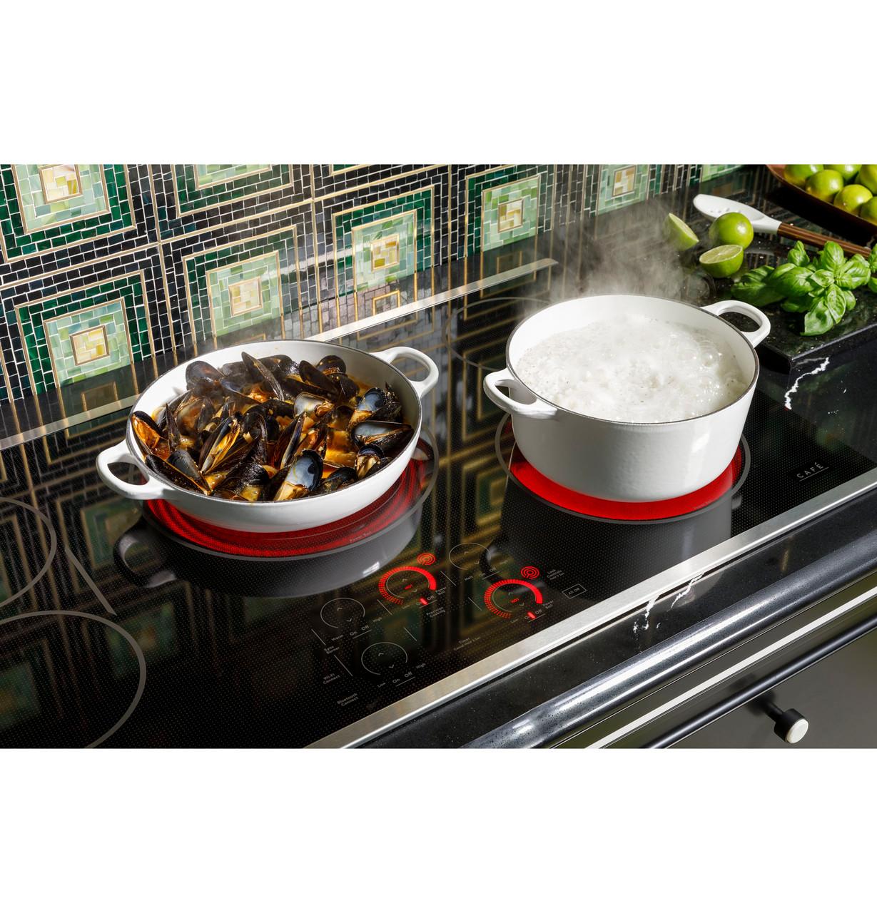 Cafe CEP90362TSS CAF(EBACK)™ 36" Touch-Control Electric Cooktop - Image 6