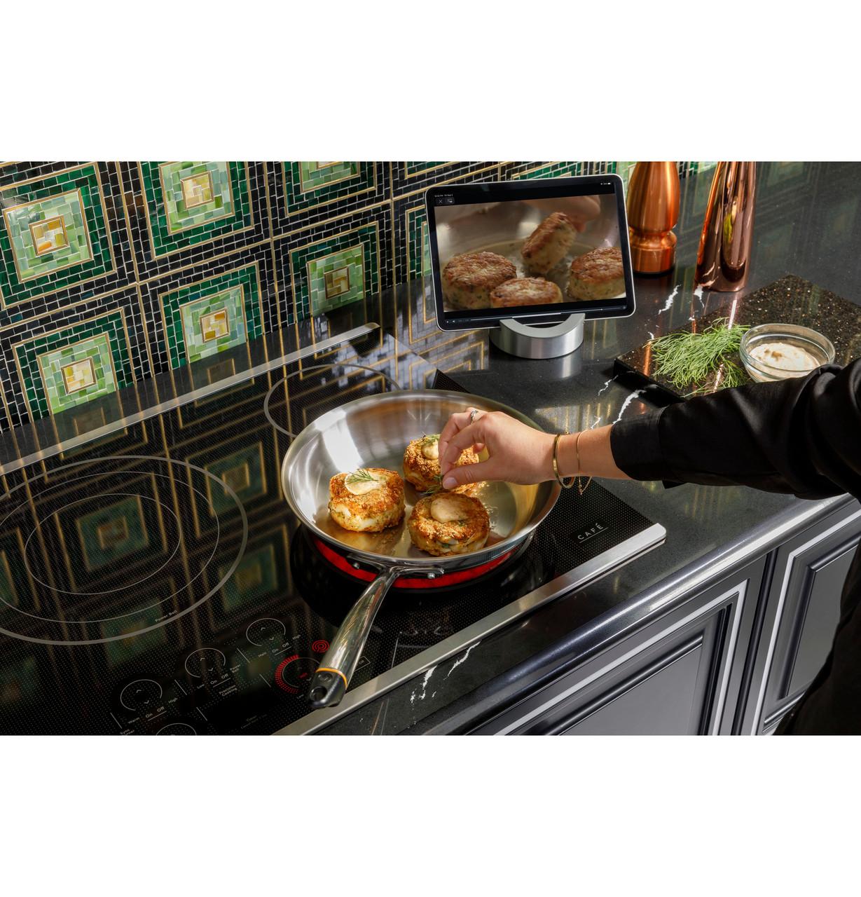 Cafe CEP90362TSS CAF(EBACK)™ 36" Touch-Control Electric Cooktop - Image 9