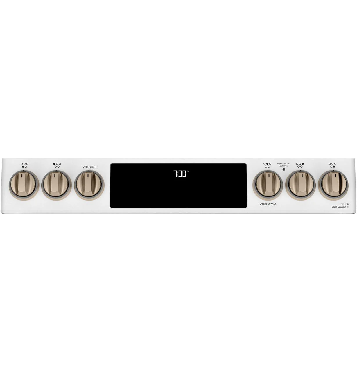 Cafe CES700P4MW2 CAF(EBACK)™ 30" Smart Slide-In, Front-Control, Radiant and Convection Range - Image 5