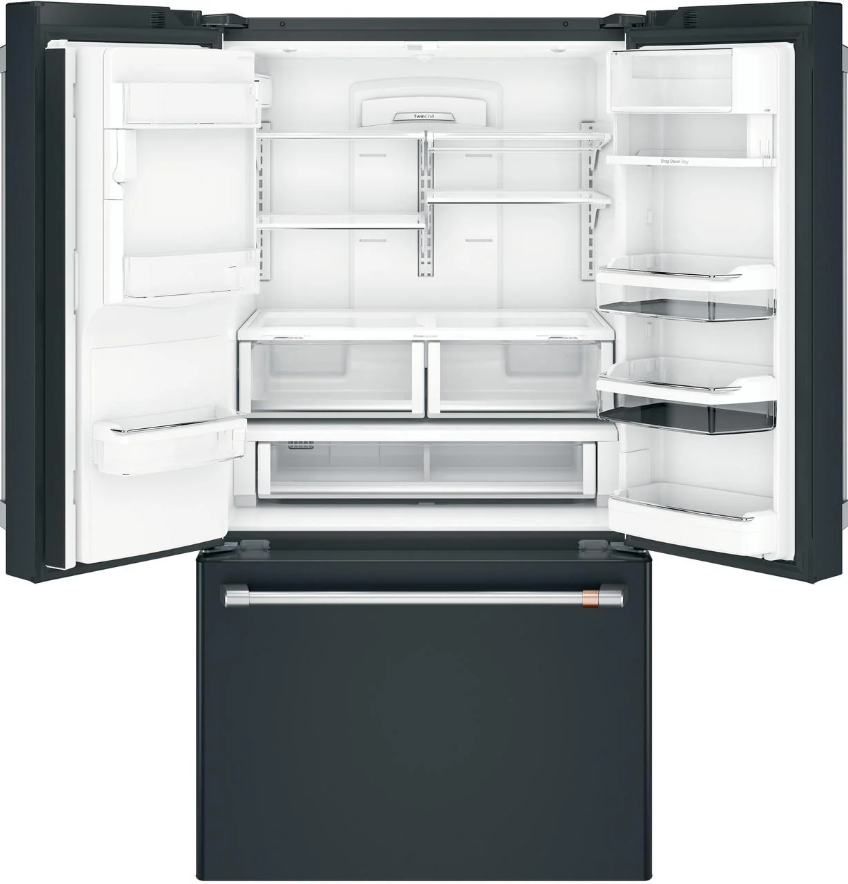 Cafe CFE28TP3MD1 CAF(EBACK)™ ENERGY STAR® 27.7 Cu. Ft. Smart French-Door Refrigerator with Hot Water Dispenser - Image 3