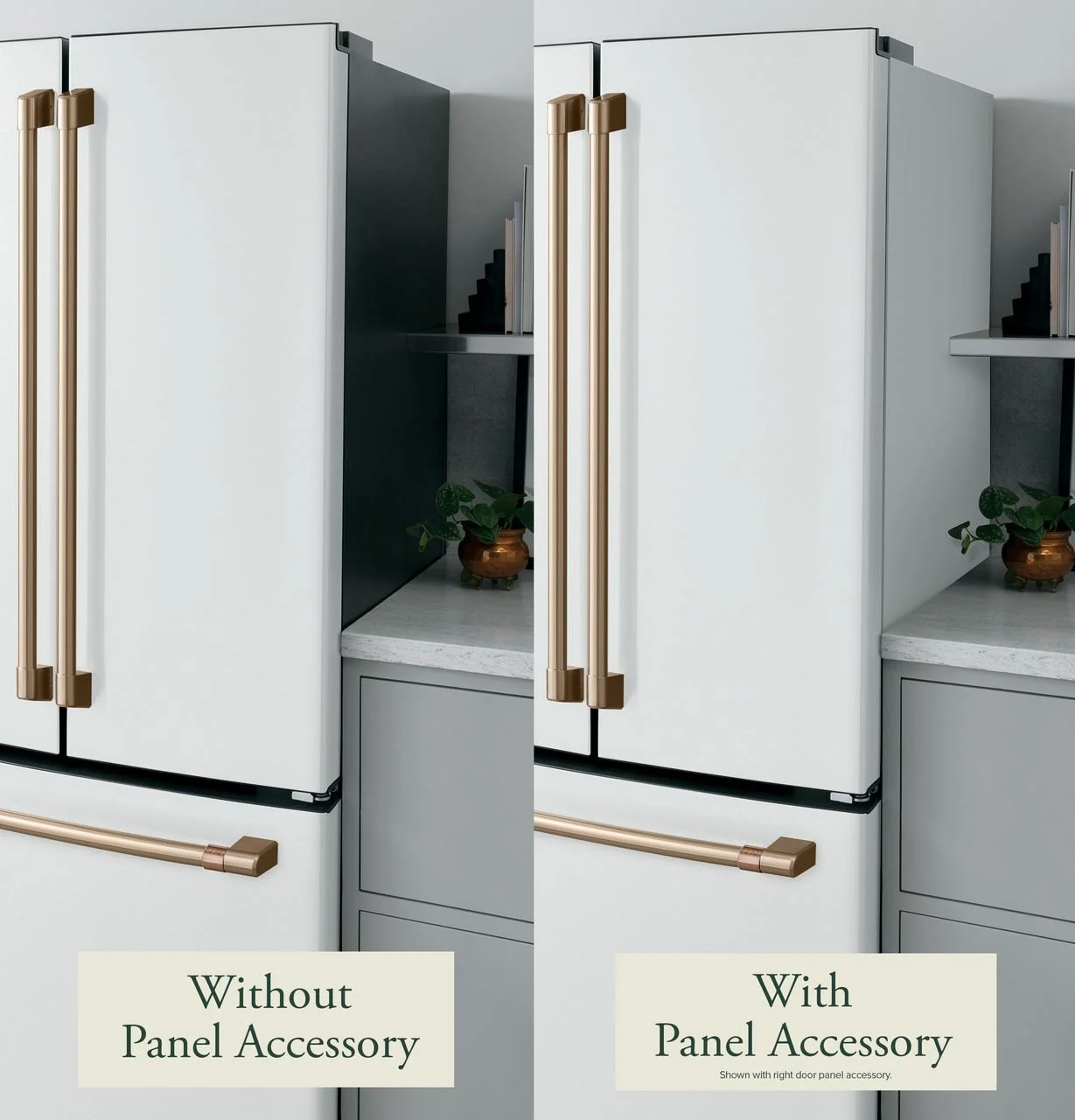 Cafe CFE28TP4MW2 CAF(EBACK)™ ENERGY STAR® 27.7 Cu. Ft. Smart French-Door Refrigerator with Hot Water Dispenser - Image 7