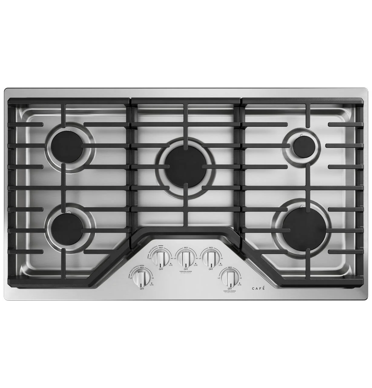 Cafe CGP70362NS1 CAF(EBACK)™ 36" Gas Cooktop