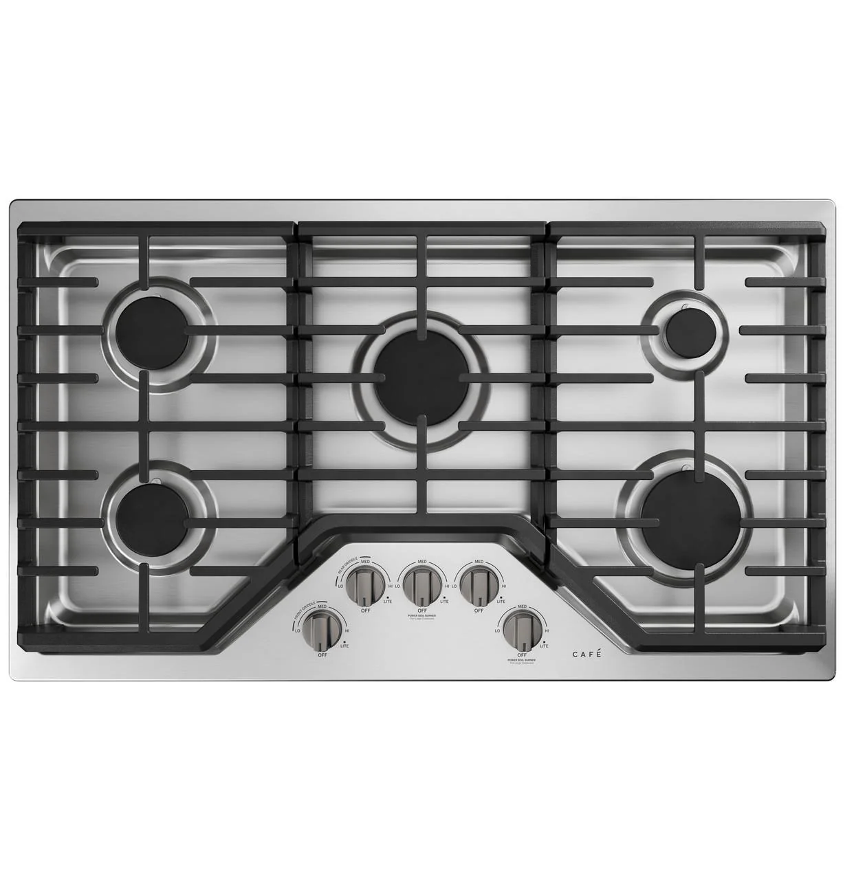 Cafe CGP70362NS1 CAF(EBACK)™ 36" Gas Cooktop - Image 6