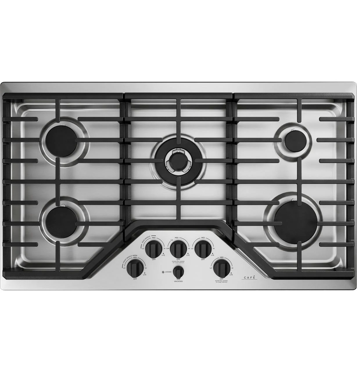 Cafe CGP95362MS1 CAF(EBACK)™ 36" Gas Cooktop - Image 10