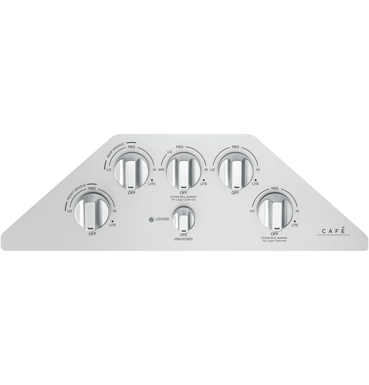 Cafe CGP95362MS1 CAF(EBACK)™ 36" Gas Cooktop - Image 2